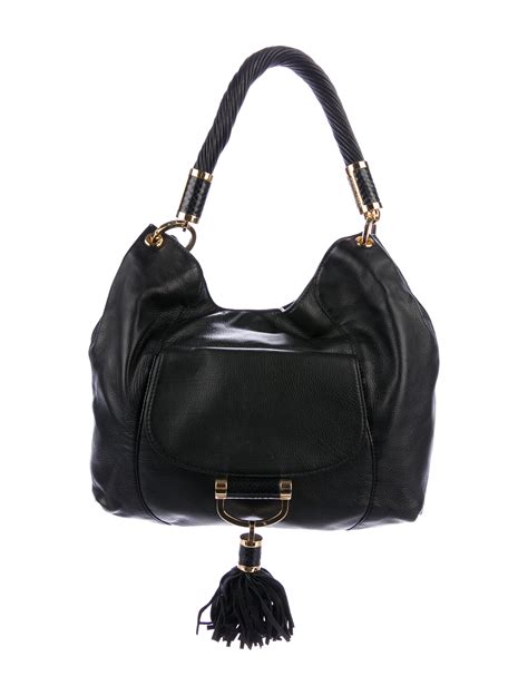 michael kors tonne hobo black|Michael kors hobo handbag + FREE SHIPPING .